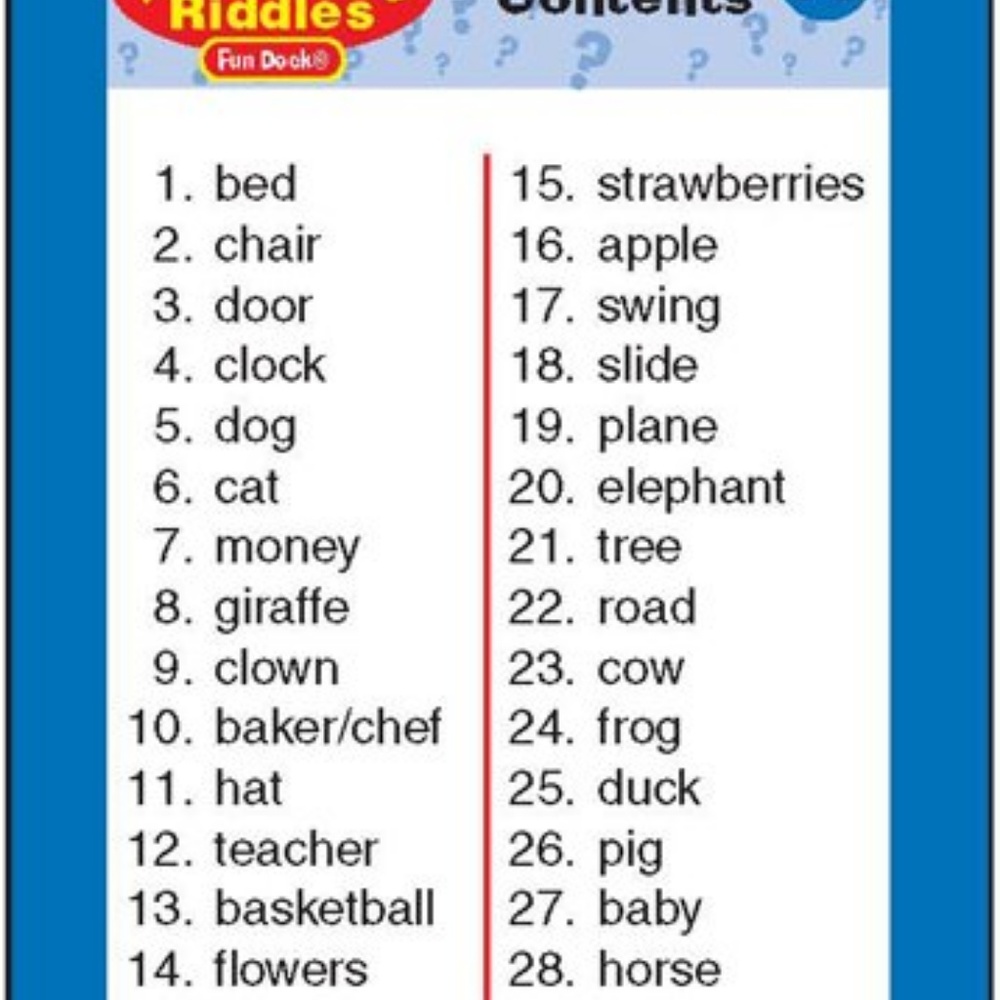 Auditory Memory for Riddles Fun Deck - Picture 3 of 6